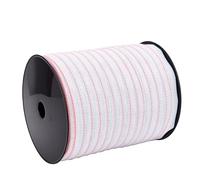Luocute Cinta para Cerca Eléctrica, 400 M, 1312 Pies, 2 Cm de Ancho con Hilos de Acero Inoxidable para Alta Visibilidad y Conductividad Confiable, Cercado Portátil para Ganado y