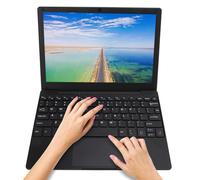 Luocute Computadora Portátil de 10.1 Pulgadas, Procesador de Cuatro Núcleos Pantalla IPS 1280x800 para 12.0 Diseño Mini Ultradelgado y Liviano, con Puertos USB de Carga (Enchufe Europeo 2GB+64GB)