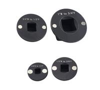 Luocute Conjunto de Adaptador de Enchufe de Impacto de bajo Perfil de 4 Piezas, Conjunto de Adaptador de Trinquete de Transmisión, 1Ito3/4in 3/4to1/2in 1/2Into3/8in 3/8Into1/4in Drive