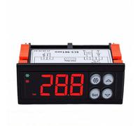 Luocute Controlador de Temperatura Digital, Termostato de Descongelación de Enfriamiento Preciso con Pantalla LED y Chip de Alta Precisión para Congelador, Refrigerador, Incubadora, Caja