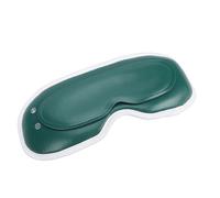 Luocute Cubierta Calefactora para Ojos, Diseño Ergonómico 3 Configuraciones de Temperatura Tipo C Mascarilla para Ojos Calentada con Masaje Recargable para Seco, con Correa Elástica
