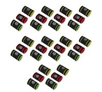Luocute Cubiertas de Agarre, 30 Piezas de Cubiertas de Espuma de Esponja Elástica para Máquina de 21 a 23 Mm, con Efecto Antideslizante, para Suministros de Tubos de Agarre de Acero