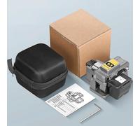 Luocute Cuchilla de Fibra óptica, ángulo de Corte de 0,5 Grados, Retorno Automático, Hoja de Acero de Tungsteno, Accesorio 3 en 1 para Cable de Fibra de 0,25 Mm y 0,9 Mm, con