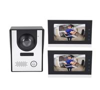 Luocute de Videoportero con Cable, Pantalla LCD en Color de 7 Pulgadas (Enchufe Europeo AC100-240V)