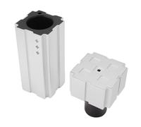 Luocute Difusor sin Agua, Difusor de Aromaterapia Portátil con Niebla Fría de Doble Fluido, Capacidad de 20 Ml, bajo Ruido, Antifugas, Funciona con Pilas, para Coche, Dormitorio, Oficina (Silver)