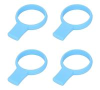 Luocute Entrenador de Agarre de Raqueta de Tenis, Ayuda de Agarre de Tenis de Silicona Liviana con Sensación Suave y Cómoda para un Mejor Control de la Pelota en Juegos Deportivos (Green)