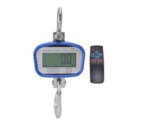 Luocute Escala de Grúa Digital, Escala de Suspensión Industrial de Servicio Pesado, Precisión de OIML Clase III, Control Remoto, Pantalla LCD de 0.8 Pulgadas, para Sitios de Construcción (1000KG)