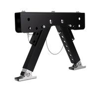 Luocute Estabilizador de Paso Plegable para RV, Ajustable de 2,8 a 11,4 Pulgadas, Construcción de Acero para Remolques de Viaje de Quinta Rueda, Autocaravanas, Kit de Estabilizador de