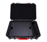 Luocute Estuche Rígido para Satélite Caja de Almacenamiento Protectora Resistente a la Intemperie para Accesorios para Antena Parabólica con Cargador de Automóvil de 5 M Cable de