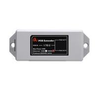 Luocute Extensor PoE Gigabit de 2 Puertos, Repetidor IEEE 802.3af en PoE 1000Mbps 1 Entrada 2 Salida Plug and Play, con Fuente de Alimentación Inteligente y Diseño de Montaje en Pared,