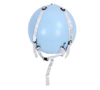 Luocute Flip Assist Ball, Pelota de Entrenamiento de Ejercicio de Salto Mortal a Prueba de Deformación con Bomba Rápida para Ejercicios de Equilibrio de Yoga con Resorte hacia Ade (Blue)