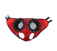 Luocute Gafas de Carreras de Caballos, Cubierta para los Ojos con Mitad Desmontable para Protección contra la para Caballos, Anteojeras, Control de Moscas, Cubierta para los Ojos