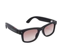 Luocute Gafas Inteligentes AI con Cámara de 5MP, Grabación de Video Antivibración, Traducción en Tiempo Real, Música Bluetooth, Manejo de Llamadas, Botón Táctil, para Aprendizaje en Viajes