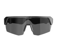 Luocute Gafas Inteligentes para Ciclismo, Gafas de Sol 5.3 con Altavoces Abiertos, Cómodo Marco TR para Correr, Conducir Deportes Al Aire Libre (Silver)
