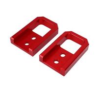 Luocute Ganchos de Remolque para 2024-2026, Gancho de Remolque Delantero para Automóvil T6061 Aleación de Aluminio Color Rojo Reemplazo Elegante para 2024-2026, Fácil Instalación