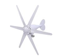 Luocute Generador de Turbinas Eólicas de 300W, Arranque de Baja Velocidad 6 Cuchillas Kit de Turbina Eólica para Casas Barcos RVS, Adecuados para el de Viento Solar, Generador de