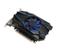 Luocute GT1030 2G Tarjeta de Gráficos Profesional PCIe HD Interfaz Multimedia DVI Fan de Enfriamiento Tarjeta de Gráficos de Juegos para Computadora de Escritorio