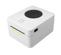 Luocute Impresora de Etiqueta Térmica de Alta Velocidad, Impresora de Etiqueta de Envío de 203dpi para para OS X, Imprima de Manera Rápida y Eficiente, No Se Requiere Tinta o Tóner, (Enchufe de la