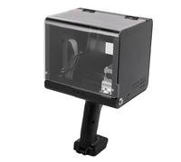 Luocute Impresora de Inyección de Tinta Portátil, Impresora de Inyección de Tinta Estática de 12,7 Mm con Riel Guía Impresión Automática de Códigos, para Texto Código QR Código de