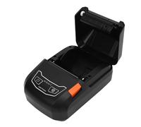 Luocute Impresora Térmica de Etiquetas BT, Máquina Portátil para Fabricar Etiquetas con Ancho de Impresión de 12 a 48 Mm con Cinta para Pequeñas Empresas, Hogar, Escuela, Oficina, Admite (Black)
