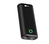Luocute Interfaz de de Guitarra, Tarjeta de Sonido de Grabación Interna Portátil con Tipo C, para iOS para Teléfonos Inteligentes, Tabletas Plug and Play, Monitoreo en Tiempo Real de