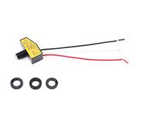 Luocute Interruptor de Fotocélula, Sensor de Luz Automático de 12 V, 24 V, 36, 48 con Control de Atardecer a Amanecer, Interruptor Fotoeléctrico Resistente a la Intemperie de 8 a