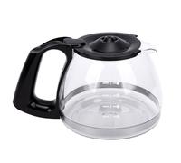 Luocute Jarra de Cristal del Borosilicato a Prueba de Explosiones de la | Negro a Prueba de Calor, Apto para Lavavajillas, Tamaño Compacto de 4,68x4,12 Pulgadas, para Reemplazo de Cocina Doméstica