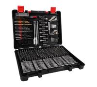 Luocute Juego de Brocas de 318 Piezas, Destornillador de Impacto con Llaves Hexagonales, Brocas de Seguridad, Sierras Perforadoras para Reparación del Hogar, Ensamblaje de Muebles,
