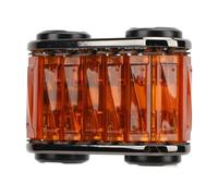 Luocute Juguete para Aliviar el Estrés con Tanque de Mano de Aleación de Zinc, Control Deslizante con Rodillo para Adultos y Niños, con Diseño Compacto Duradero, para TDAH, Add, Autismo, (Naranja