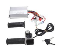 Luocute Kit de Conversión de Bicicleta Eléctrica, Controlador de Motor sin Escobillas con Carcasa de Aleación de Aluminio para una Disipación Eficiente del Calor Empuñaduras del