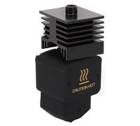 Luocute Kit de Extremo Caliente de Boquilla de Acero Endurecido, Reemplazo de Hotend de A1mini para Combo H2D, Compatible con PLA, ABS, PETG y TPU, Bloque de Calefacción de Cobre, Ti (0.6 mm)