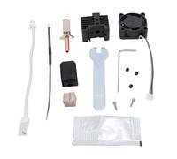 Luocute Kit de Extremo Caliente Extrusor, Reemplazo para Lab X1 X1 C 0.4 Mm Boquilla de Acero Endurecido Ventilador de Enfriamiento Termistor de Calentador de Cerámica Bloque de Fuego