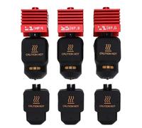 Luocute Kit Hotend de Impresora 3D de Acero Endurecido para Bambu Lab X2D | Boquilla de 0,4 Mm, 0,6 Mm, 0,8 Mm con Nanorrevestimiento, 2,5 Veces Más Dura que el Estándar, Compatible con
