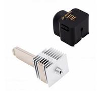 Luocute Kit Hotend, Paquete de 3 Boquillas de Acero Endurecido de 0,2 Mm, 0,4 Mm, 0,6, Alta Temperatura 500 650 C, Diseño de Metal Monolítico Preensamblado, Cubiertas de Silicona para