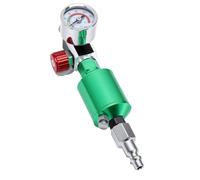 Luocute Kit Regulador de Presión de Compresor de Aire, 1/4 Pulgada NPT | Elimina Polvo, Aceite, Agua, Separador de Agua de Aleación de Aluminio, Manómetro de 140 Psi, Protege Herramientas