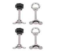 Luocute L Kit de Ajuste de Tuerca de Espárrago con Doble Orquería de Pista, Acero Inoxidable Resistente M8X60 Mm, Ate el Perno de Servicio Pesado para los Puntos de Anclaje para el