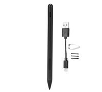 Luocute Lápiz óptico con Rechazo de Palma para HP X360, (Black) | Bolígrafo Inclinable Recargable, Compatible con Protocolo MPP 2.0, 4096 Niveles de Presión, Duración de Batería de 80 Horas