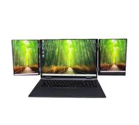 Luocute Laptop de Pantalla Triple, Pantallas Secundarias Primarias y Duales de 16 Pulgadas de 10.5 Pulgadas 1920x1200 FHD 120Hz WiFi 6 RJ45 16GB 2TB con Core I7 CPU (Enchufe de la UE)