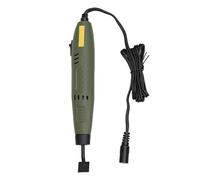 Luocute Lijadora de Pluma, Herramienta Eléctrica Compacta de 12 W con Frecuencia de Oscilación de 800 Veces 1 Minuto, Varios Cabezales de Molienda, Máquina Pulidora de Pluma (Enchufe de la UE