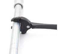 Luocute Llave Ajustable, Llave de Tubo Industrial de Acero Cr Mo con Mandíbula de Trinquete Autoblocante de 19-24 Mm con Junta Tratada Térmicamente para Reparaciones Mecánicas de