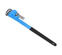 Luocute Llave para Tubos de Acero Al Carbono de 48 Pulgadas, Llave de Plomería Ajustable con Recto Resistente con Capacidad de Mandíbula de 5,1 Pulgadas, para Ingeniería de Petróleo y