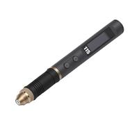 Luocute Luocute Kit de Soldador, 80-420 °C Control PID de Temperatura Ajustable Modo de Suspensión de Calentamiento Rápido, con Pantalla OLED Aislante Térmico, para Placa de Circuito de Soldadura