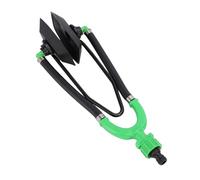 Luocute Manguitos para Motores de Barcos, Enjuague Universal para Motores Internos Fueraborda con Doble Alimentación de Agua con Orejas Giratorias y Canal en U de 10,5 Pulgadas para