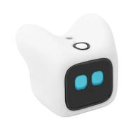 Luocute Mascota Robot AI, Compañero Parlante Interactivo con Reconocimiento de Emociones y Carga Magnética, para el Aprendizaje de Idiomas y el Juego Educativo de los Niños (White)