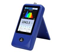 Luocute Medidor de Espectro de Luz Portátil, para Laboratorio de | Medida de Rango de 1 Millón de Lx, 400-700 Nm, 0-1000000 Lx, Intervalo de 10 Nm, CRI, CCT, Parpadeo, PPFD, Batería de 4000