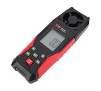 Luocute Medidor de Velocidad del Viento Portátil con 8 Paletas, Anemómetro Digital para Mediciones Confiables, Medidor de Flujo de Aire para un Monitoreo Completo