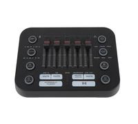 Luocute Mezclador de de Juegos, USB Sound Board PC Live Sound Mixer con Professional Preamp 48V Power RGB Iluminación para la Grabación de Podcasting de Transmisión