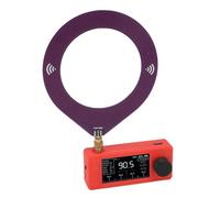 Luocute Micro Radio, Radio de Bolsillo Portátil con Transistor USB Am FM LSB con Pantalla a Color de 1,9 Pulgadas, Batería de 800 MAh, Linterna LED, para Uso en Interiores y Exter
