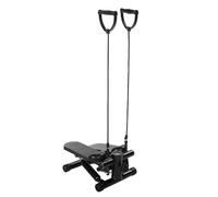 Luocute Mini Paso a Paso Hidráulico para Ejercicios con Bandas de Resistencia Escalera a para Ejercicio en el Hogar 3 Niveles Ajustables Pantalla LED Seguimiento en Tiempo Real