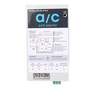 Luocute Módulo de Arranque Suave de CA, Kit de Arranque Suave 8-16A para el Aire Acondicionado el Motor Inverso de Protección Compacta para 1.75-3.5 Toneladas de Generadores HVAC